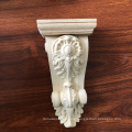 Decorative carved fireplace corbels floral roman corbel